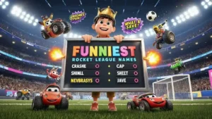 funniest rocket league names