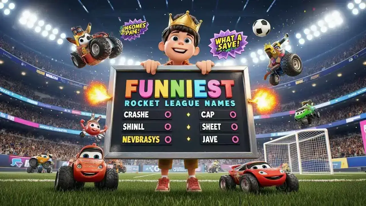 funniest rocket league names