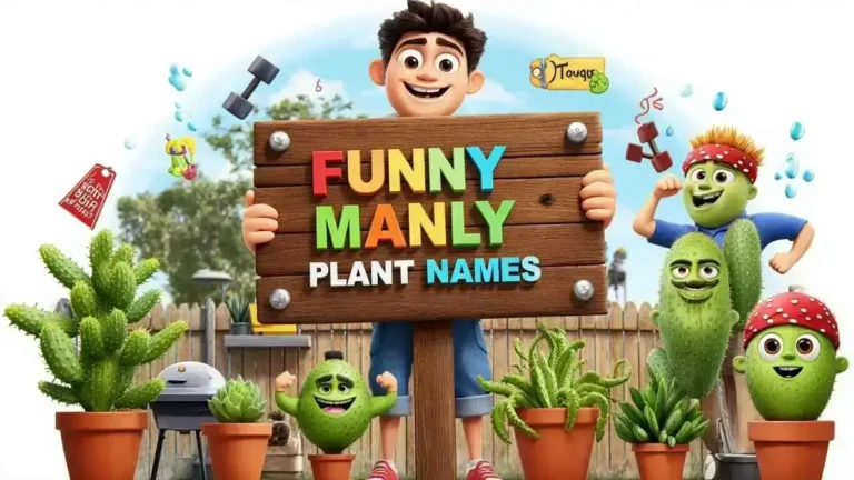 funny manly plants names