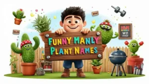 funny manly plants names