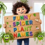 funny names for spider plants