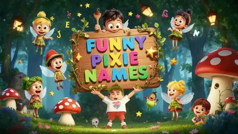 funny pixie names