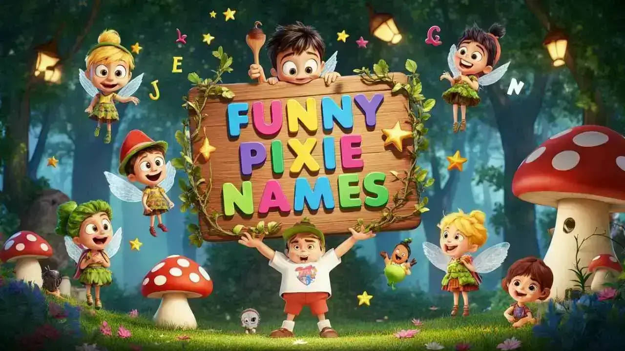 funny pixie names
