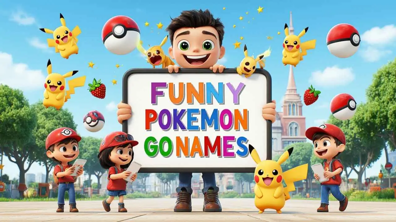 funny pokemon go names