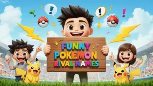 funny pokemon rival names