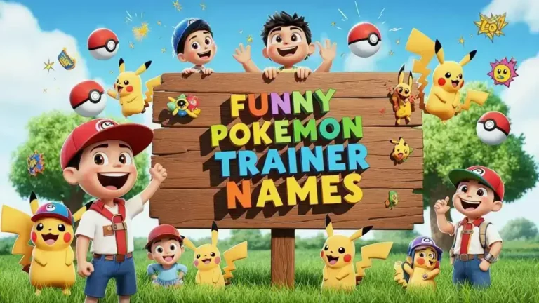 funny trainer names pokemon