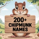 Chipmunk Names
