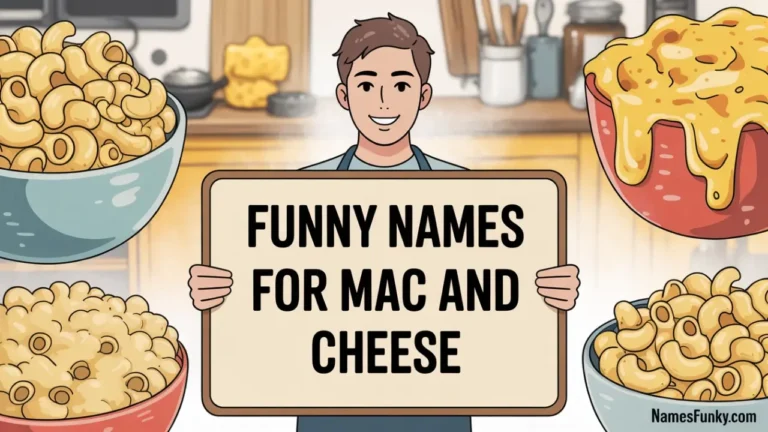 Funny Names for Mac and Cheese
