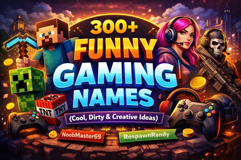 Funny-Gaming-Names