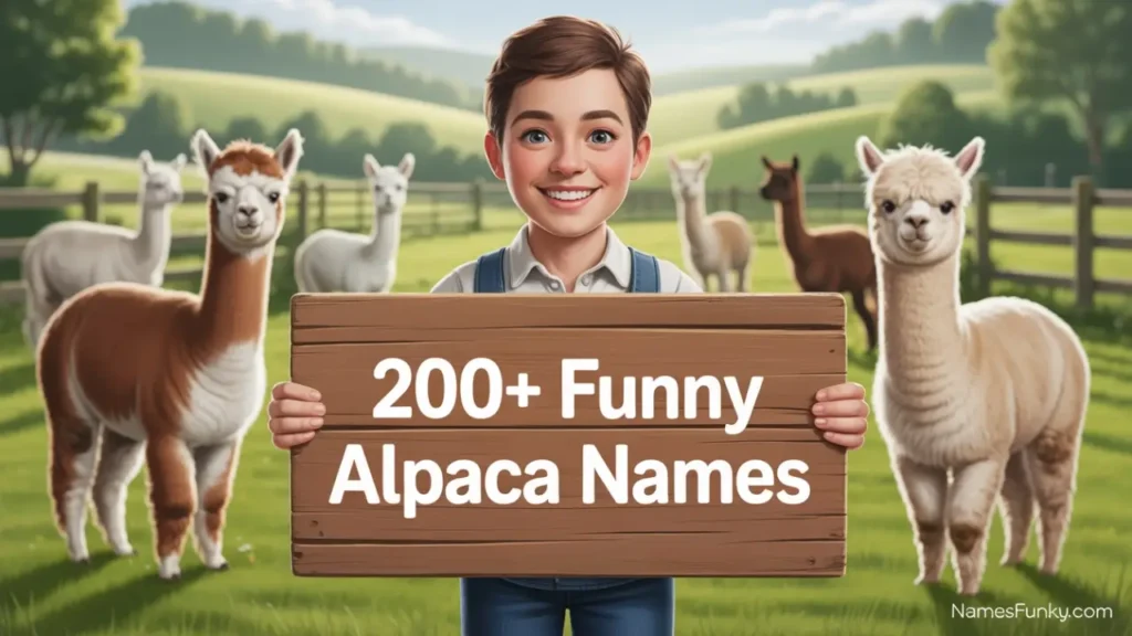 Funny Alpaca Names