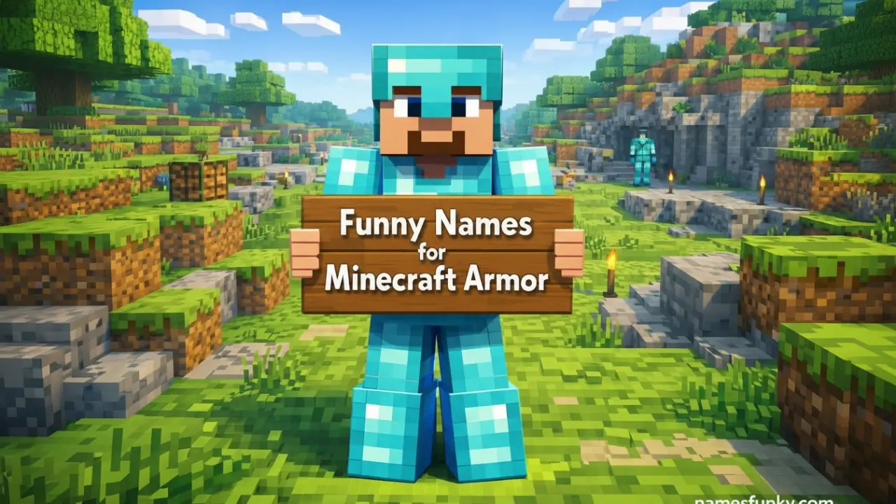 Funny Names for Minecraft Armor