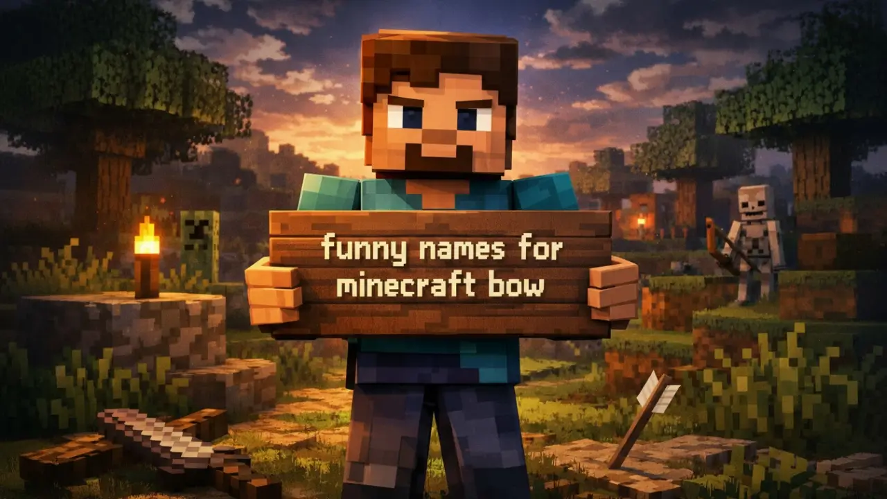 Funny Names for Minecraft Bow