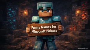 Funny Names for Minecraft Pickaxe