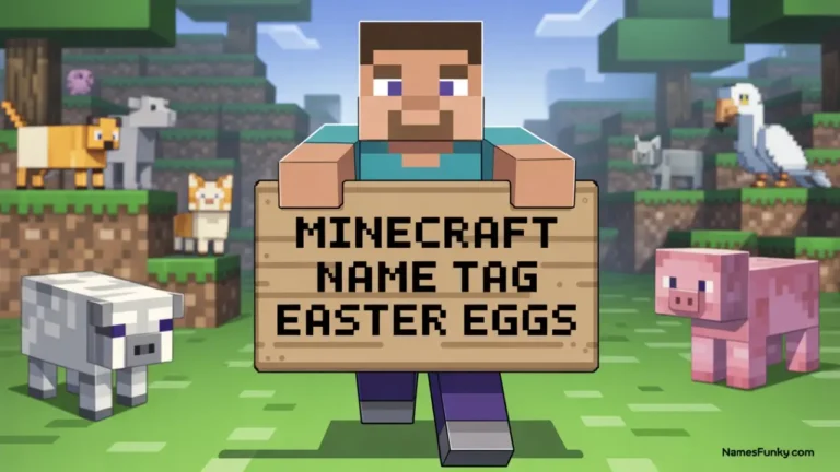Minecraft Name Tag Easter Egg